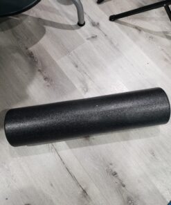 Amazon Basics High-Density Round Foam Roller for Exercise, Massage, Muscle Recovery Black 24-Inch 19 71PQ98sliKL