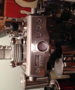 HIC 9-Piece Stackable Cappuccino Coffee Tea Set, Fine White Porcelain, Set Includes 4 (7-Ounce) Cups with Matching Saucers and Metal Stand, Gift Boxed 30 71PQbOvtcwL