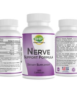 Nerve Support Formula for The Nutritional Support of Neuropathy. Nerve Relief for Aches & Discomfort*. 120 Capsules 13 71PQygQ94aL