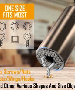 Lenski Stocking Stuffers Gifts for Men, Super Universal Socket Mens Gifts for Christmas, Gifts for Dad Him, Dad Gifts for Men Who Have Everything, Tools Cool Stuff Gadgets for Men Car Accessories Black Gold 11 71PRpDIehrL