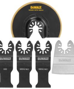 DEWALT Oscillating Tool Blades Kit, 5 Piece (DWA4216) 20 71PSLwGsAeL