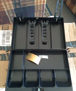 First Alert 3026F Steel Cash Box with Money Tray 23 71PSZ1ptCZL