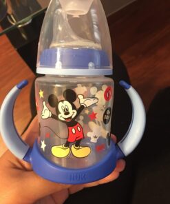 NUK Disney Learner Sippy Cup, Mickey Mouse, 5 Oz 1Pack 1 Pack 37 71PSogoNtrL