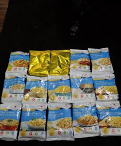 READYWISE - Entrée Grab & Go Bucket, 60 Servings, Emergency, MRE Supply, Premade, Freeze Dried Survival Food for Hiking, Adventure & Camping Essentials, Individually Packaged, 25 Year Shelf Life 60 Servings - Entrée Bucket 20 71PTlA0XrDL