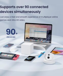 Tenda Nova Mesh WiFi System MW6 - Covers up to 4000 sq.ft - AC1200 Whole Home WiFi Mesh System - Gigabit Dual-Band Mesh Network for 90 Devices - Replaces Wireless Router and WiFi Extender - 2-Pack 2-4 bedrooms + AC1200| MW6-2 Pack 21 71PUH6pQo6L