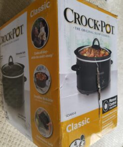 Crock-Pot 4-Quart Manual Slow Cooker, Black 17 71PUNvQfZL