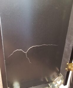 Smartxchoices 22''L Cushion Padded Piano Bench with Storage PU Leather Keyboard Stool Ebony Solid Wooden Seat Black 23 71PW2A3zV9L