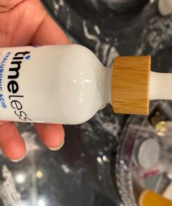 Timeless Skin Care Hyaluronic Acid 100% Pure Serum - 2 oz - Powerful Formula to Rehydrate Skin & Boost Moisture Levels + Relieves Appearance of Skin Tightness - Recommended for All Skin Types 2 Fl Oz (Pack of 1) 36 71PW3AcR4kL