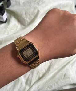 Casio Women's Illuminator LA680WGA-1 Gold Metal Quartz Watch 34 71PWEoQMaOL