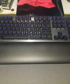 Logitech G513 RGB Backlit Mechanical Gaming Keyboard with GX Blue Clicky Key Switches (Carbon) 32 71PWMMMQ6RL