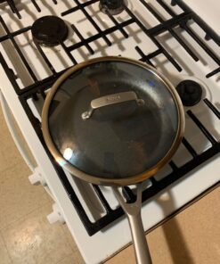 Ninja C39600 Foodi NeverStick Premium Hard-Anodized 13-Piece Cookware Set, Guaranteed to Never Stick, Nonstick, Durable, Oven Safe to 500°F, Grey 56 71PWYOU80dL