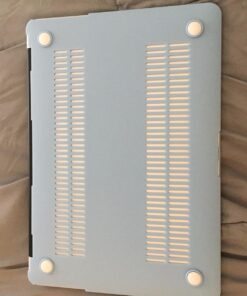 MOSISO Compatible with MacBook Air 13 inch Case (Models: A1369 & A1466, Older Version 2010-2017 Release), Protective Plastic Hard Shell Case & Keyboard Cover & Screen Protector, Airy Blue 55 71PWzKI8UL 1