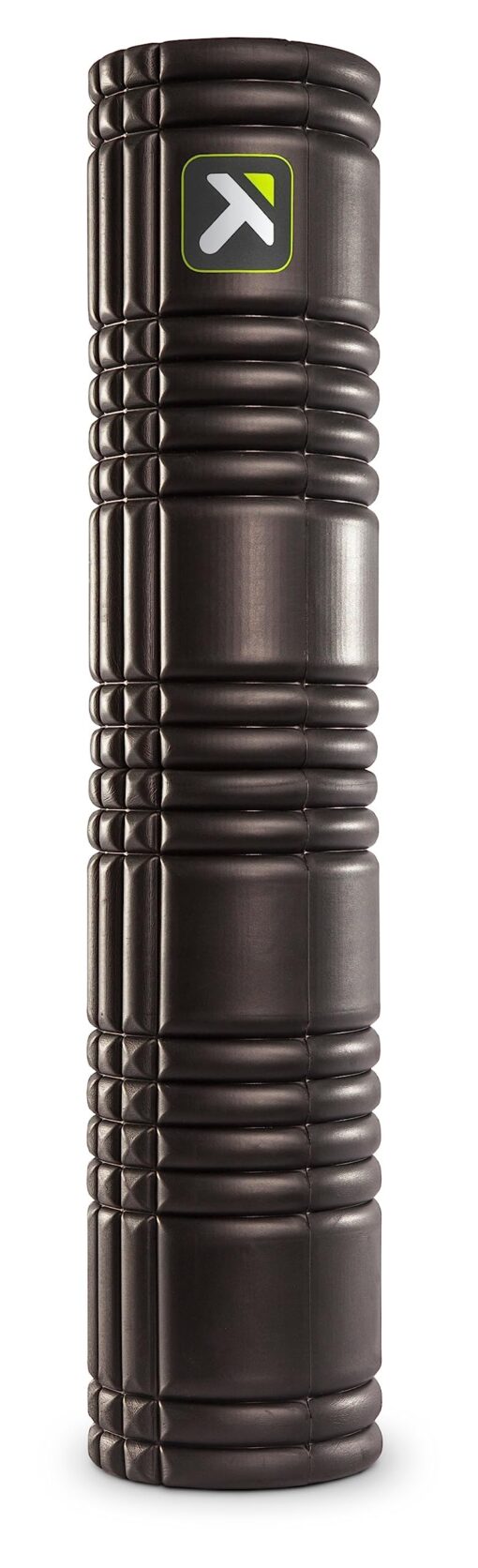 TriggerPoint GRID Patented Multi-Density Foam Massage Roller (Back, Body, Legs) for Exercise, Deep Tissue and Muscle Recovery - Relieves Muscle Pain & Tightness, Improves Mobility & Circulation (26") Black