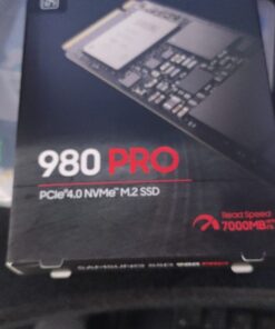 SAMSUNG 980 PRO SSD 500GB PCIe 4.0 NVMe Gen 4 Gaming M.2 Internal Solid State Drive Memory Card, Maximum Speed, Thermal Control, MZ-V8P500B/AM 41 71PXNRVGamL