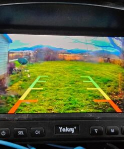 Yakry RV Backup Camera Plug and Play - No Delays 7 Inch HD 1080P Rear View Camera with IR Night Vision 2 Channels - Waterproof Reverse Camera for Truck Trailer Camper Tractor Y14 28 71PXRDlBML