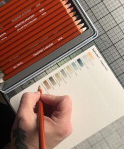 Derwent Colored Drawing Pencils, Metal Tin, 24 Count (0700672) 24 Count (Pack of 1) 30 71PYAWxmNtL