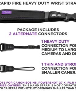 Alternative view of Altura Photo Camera Wrist Strap - Rapid Fire Secure Camera Sling Strap, Camera Straps for Photographers Compatible W/DSLR & Mirrorless - Camera Hand Strap W/Quick Release Camera Strap Dual System