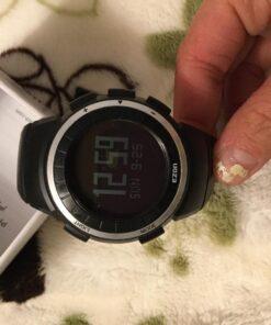 EZON T029 Men's Digital Sports Outdoor Watches with Pedometer Calorie Counter Waterproof Wristwatch black 21 71PYyWtYsQL