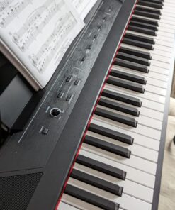 Alesis Recital – 88 Key Digital Piano Keyboard with Semi Weighted Keys, 2x20W Speakers, 5 Voices, Split, Layer and Lesson Mode, FX and Piano Lessons Piano Only 38 71PZxiHkB L