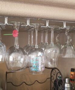 Organize It All Large Chrome Stemware Holder - 1876W 31 71PaOh2hKRL