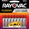 Rayovac AAA Batteries, Fusion Premium Triple A Battery Alkaline, 8 Count 12 71Pbz4Iru5L