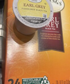 Twinings Earl Grey K-Cup Pods for Keurig, Caffeinated Black Tea Flavoured with Citrus and Bergamot, 24 Count (Pack of 1) 24 Count (Pack of 1) 17 71Pc0y5ZYuL