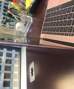 MOSISO Plastic Hard Shell Case Cover Compatible with MacBook 12 inch with Retina Display (Model A1534, Release 2017 2016 2015), Crystal Clear 66 71PcNHsq3BL