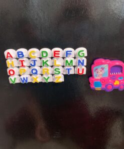 LeapFrog Fridge Phonics Magnetic Letter Set, Pink Small 31 71PdGKmtNSL