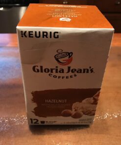 Gloria Jean's Coffees Hazelnut, Single-Serve Keurig K-Cup Pods, Flavored Medium Roast Coffee, 72 Count 72 Count (Pack of 1) 19 71PdQv 6gTL