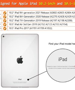 Alternative view of SIMPLEWAY Case for New iPad 9th/8th/7th Generation, Shockproof Light Weight Handle Stand Kids Case Super Protection Cover with Pencil Holder for iPad 10.2"/ iPad Air 10.5"/ iPad Pro 10.5"… Green