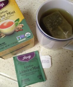 Yogi Tea, Egyptian Licorice Mint, 16 Count 16 Count (Pack of 1) 18 71Pe5rPa0jL