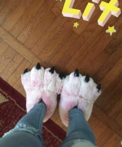 Wishpets Stuffed Animal - Soft Plush Toy for Kids - Furry Tiger Slippers 21 71PeP7SyDfL