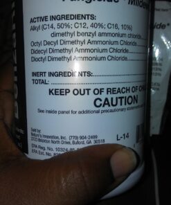 BenzaRid Medical Grade Professional Disinfectant Spray Household Ready, Liquid Surface Sanitizer & Virucide | Kills MRSA, H1N1, Norovirus, Avian Flu & More |EPA Registered, Pet & Kid Safe | 32 oz 32oz Spray 21 71PePxuNAL