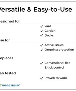 Wondercide - Ready to Use Flea, Tick, Yard Spray with Natural Essential Oils – Mosquito and Insect Killer, Treatment, and Repellent - Plant-Based - Safe Around Pets, Plants, Kids - 32 oz 18 71PebByBcXL