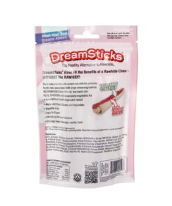 Alternative view of DreamSticks, Rawhide Free Dog Chew Sticks Made with chicken and Vegetables, 5 Sticks 5 Count