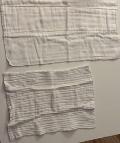 Gerber Unisex Baby Boys Girls Birdseye Prefold Cloth Diapers Multipack White 3-Ply 10 Pack 29 71PfWQertBL