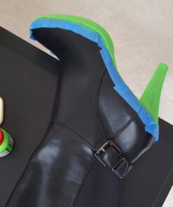 Alternative view of Angeus Collectors Edition Acrylic Leather Sneaker Paint for Customizing- Bright Joker Green 1 Oz