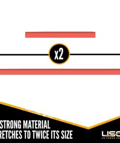 US Cargo Control Large Rubber Moving Bands - 42 Inch Unstretched - 84 Inch Fully Stretched - Red Moving Rubber Bands to Use as Packing Supplies for Moving - Includes 12 Big Rubber Band Straps 1 pack of 12 rubber bands 11 71PgOdhdVtL