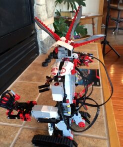 LEGO MINDSTORMS EV3 31313 Robot Kit with Remote Control for Kids, Educational STEM Toy for Programming and Learning How to Code (601 Pieces) Standard 19 71PgbOs7vkL