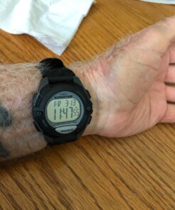 Timex Men's T49949 Expedition Digital CAT Charcoal + Mini Compass 28 71Pge4MxqgL