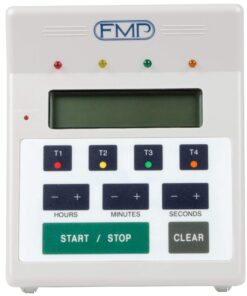 FMP Digital 4 Channel Commercial Kitchen Countdown Timer, Water Resistant, 7-inch Height, White 7-inch H 10 71PgzKCrOYL