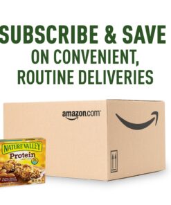 Nature Valley Chewy Granola Bar, Protein, Peanut, Almond and Dark Chocolate, Gluten Free, 1.42 oz, 5 ct (Pack of 6) 5 Count (Pack of 6) 15 71PhM5qIWzL