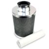 VenTech 4" x 12" 210 CFM Carbon Charcoal Ordor Control Filter 4" Inch