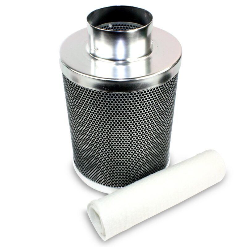Catalog 4 VenTech 4" x 12" 210 CFM Carbon Charcoal Ordor Control Filter 4" Inch