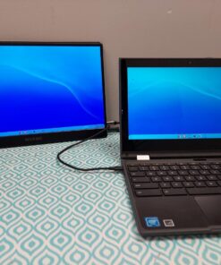 WUAWE 15.6" Portable Monitor, 1080P 72% NTSC 100% sRGB USB C HDMI Travel Monitor for Laptop, External Second Computer Monitor with HDR Freesync Low Blue Light for PC Mac Phone PS5 Xbox Switch 42 71PhdisaxqL