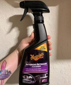 Meguiar’s Quik Interior Detailer - This Non-Greasy Formula Cleans and Protects All Interior Surfaces - Easy Cleaning and Interior Detailer - 16 Oz Quik Detailer Cleaner 38 71PheXH 8hL