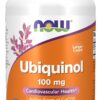 NOW Supplements, Ubiquinol 100 mg, High Bioavailability (the Active Form of CoQ10), 120 Softgels 120 Count (Pack of 1)