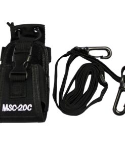 Alternative view of abcGoodefg 3 in1 Radio Holder Holster Case Pouch Bag for GPS Kenwood Motorola baofeng UV5R UV82 UV5RA 888S Retevis H777 Two Way Radio Walkie Talkie MSC 20C (1Pack) 1Pack
