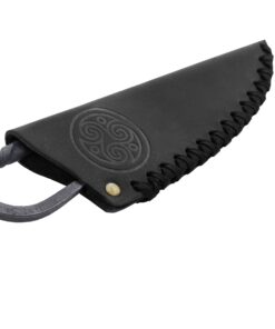 Toferner Medieval Celtic knife- black- Hand Forged Knife- Sports- Hand Made Genuine Leather Case- Hardened Blade - Vintage– Art Collection- Antiquity- Great Gift Idea 21 71Pi8Hpvq8L