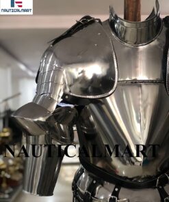 NauticalMart Medieval Halloween Costume Suit Of Armor Breastplate Adult Costume 12 71PigMvmRuL